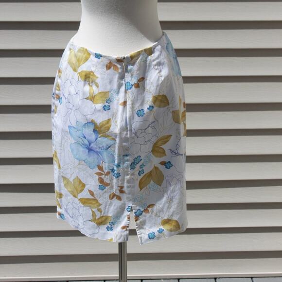 Crossing Pointe Women's Cotton Spring Floral Skirt Lightweight Fairycore Size 10 - Picture 6 of 12